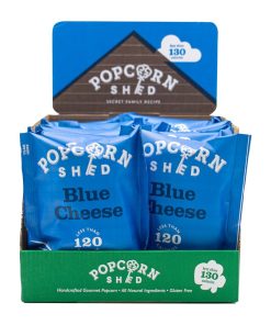 Popcorn Shed Blue Cheese Popcorn Snack Pack 16g Pack of 16 (KA531)