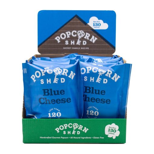 Popcorn Shed Blue Cheese Popcorn Snack Pack 16g Pack of 16 (KA531)