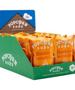 Popcorn Shed Butterscotch Popcorn Snack Pack 24g Pack of 16 (KA532)