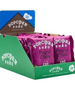 Popcorn Shed Pop N Choc Popcorn Snack Pack 24g Pack of 16 (KA533)