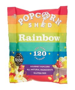 Popcorn Shed Rainbow Popcorn Snack Pack 24g Pack of 16 (KA534)