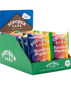 Popcorn Shed Rainbow Popcorn Snack Pack 24g Pack of 16 (KA534)