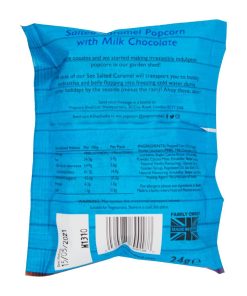 Popcorn Shed Salted Caramel Popcorn Snack Pack 24g Pack of 16 (KA535)