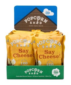 Popcorn Shed Say Cheese Popcorn Snack Pack 16g Pack of 16 (KA536)