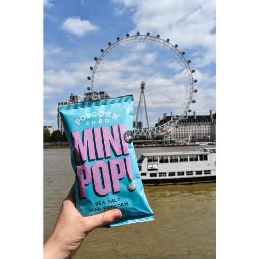 Popcorn Shed Sea Salted Mini Pop Single Serve Bag 20g Pack of 24 (KA539)