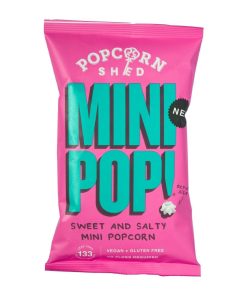 Popcorn Shed Sweet and Salty Mini Pop Single Serve Bag 28g Pack of 24 (KA540)