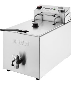 Buffalo Single Electric Fryer with Timer 8Ltr (CU620)