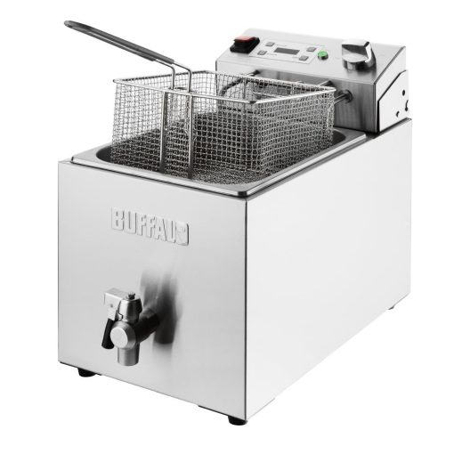 Buffalo Single Electric Fryer with Timer 8Ltr (CU620)