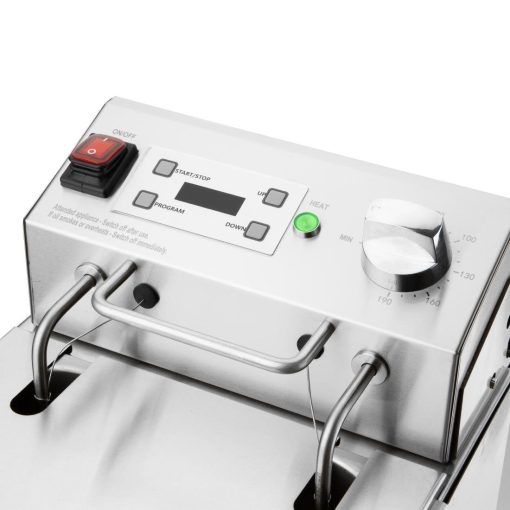 Buffalo Single Electric Fryer with Timer 8Ltr (CU620)