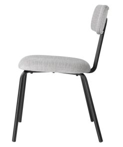 Bolero Fairfield Chairs Black and Grey Mix Pack of 2 (FU500)