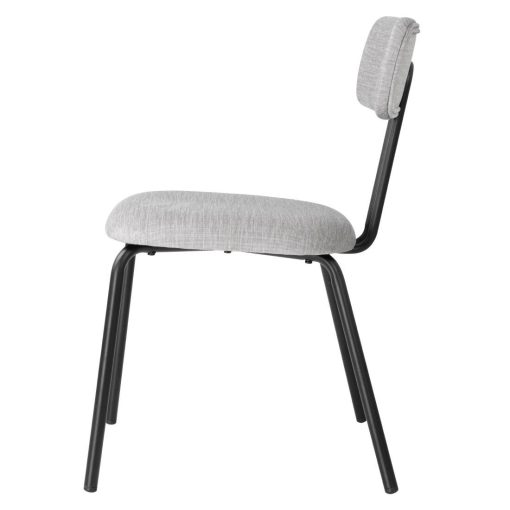 Bolero Fairfield Chairs Black and Grey Mix Pack of 2 (FU500)