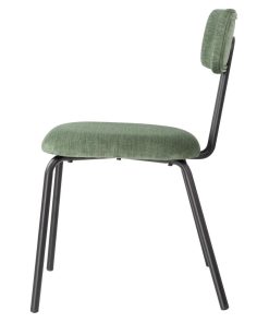 Bolero Fairfield Chairs Black and Green Mix Pack of 2 (FU501)