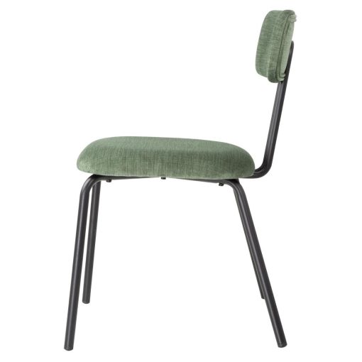 Bolero Fairfield Chairs Black and Green Mix Pack of 2 (FU501)