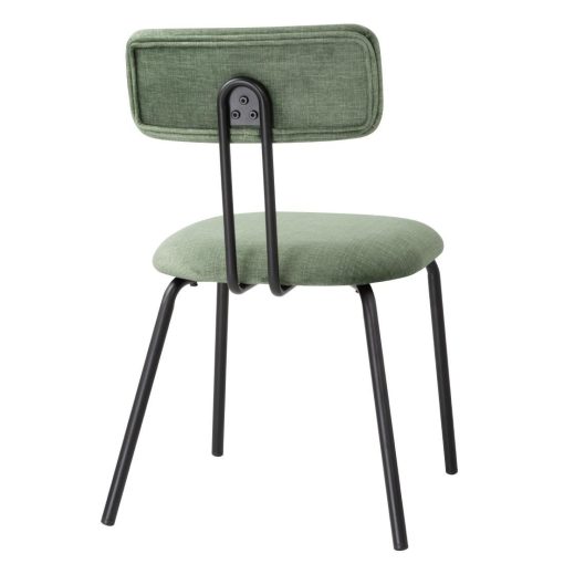 Bolero Fairfield Chairs Black and Green Mix Pack of 2 (FU501)