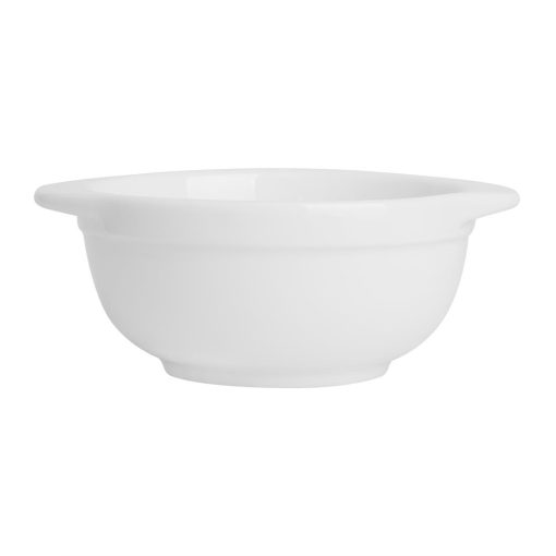 Olympia Whiteware Eared Bowls 250ml Pack of 6 (HP853)