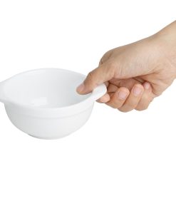 Olympia Whiteware Eared Bowls 250ml Pack of 6 (HP853)