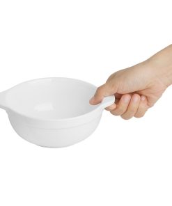 Olympia Whiteware Eared Bowls 640ml Pack of 4 (HP854)