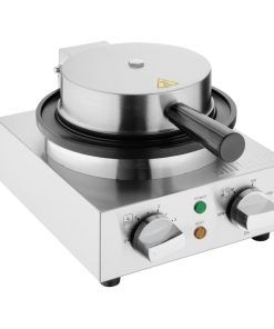 Buffalo Round Belgian Waffle Maker (HS985)