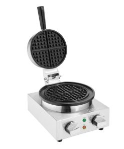 Buffalo Round Belgian Waffle Maker (HS985)