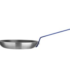 Hygiplas Aluminium Non-stick Teflon Platinum Plus Frying Pan with Blue Handle 24cm (HT971)