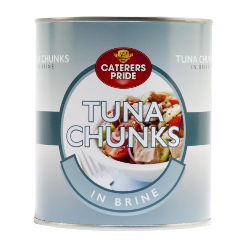 Caterers Pride Tuna Chunks in Brine 800g Pack of 6 (HW300)