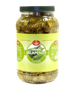 Caterers Pride Green Sliced Jalapenos PET 3kg (HW314)