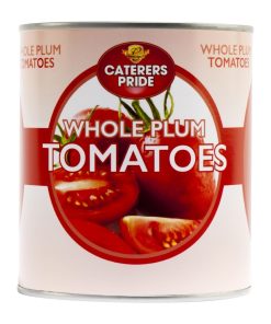 Caterers Pride Whole Plum Tomatoes 800g Pack of 6 (HW323)