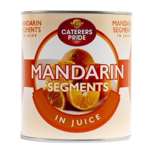 Caterers Pride Mandarin Segments in Juice 840g Pack of 6 (HW337)