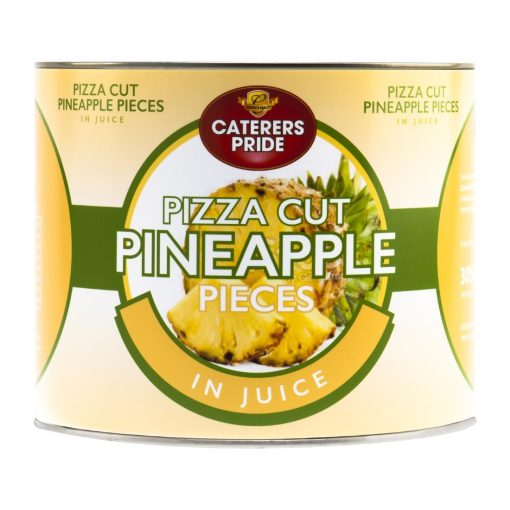 Caterers Pride Pineapple Pieces Pizza Cut in Juice 3kg (HW341)