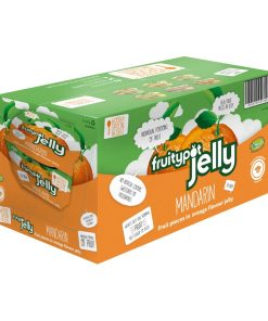 Fruitypot Mandarin in Orange Jelly with Spoon 120g Pack of 18 (HW360)