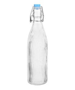 Olympia Ridged Swing Top Water Bottles 500ml Pack of 6 (HW794)