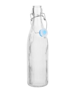 Olympia Ridged Swing Top Water Bottles 500ml Pack of 6 (HW794)