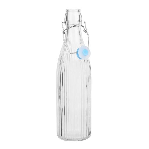 Olympia Ridged Swing Top Water Bottles 500ml Pack of 6 (HW794)