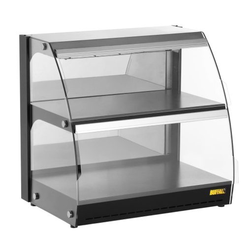 Buffalo Self-Serve Heated Display Unit with Hinged Doors (HW921)