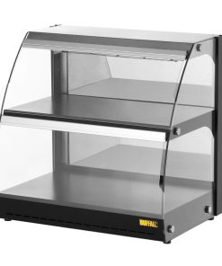 Buffalo Self-Serve Heated Display Unit with Hinged Doors (HW921)