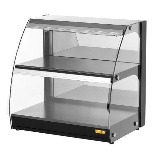 Buffalo Self-Serve Heated Display Unit with Hinged Doors (HW921)