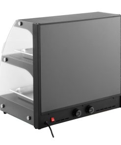 Buffalo Self-Serve Heated Display Unit with Hinged Doors (HW921)