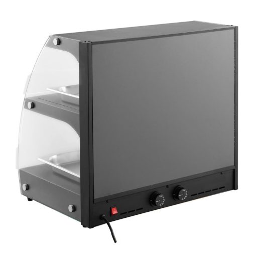 Buffalo Self-Serve Heated Display Unit with Hinged Doors (HW921)