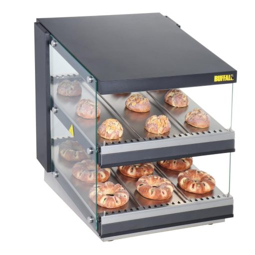 Buffalo Sloped Chute Food Warmer 2 Shelf (HW925)