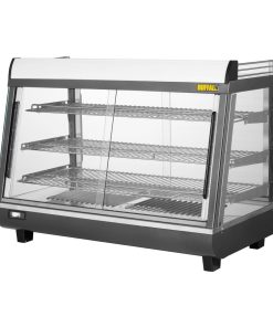 Buffalo Front and Rear Door Heated Merchandiser 136Ltr (HW928)