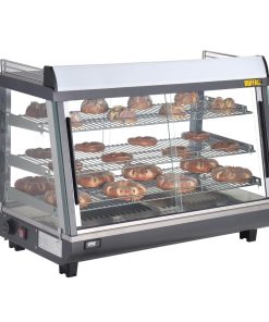 Buffalo Front and Rear Door Heated Merchandiser 136Ltr (HW928)