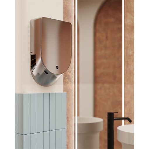 Dryflow Infinity Hand Dryer Brushed Satin (HZ385)