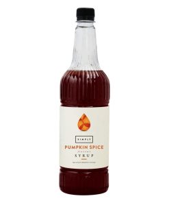 Simply Pumpkin Spice Syrup 1Ltr (KA375)