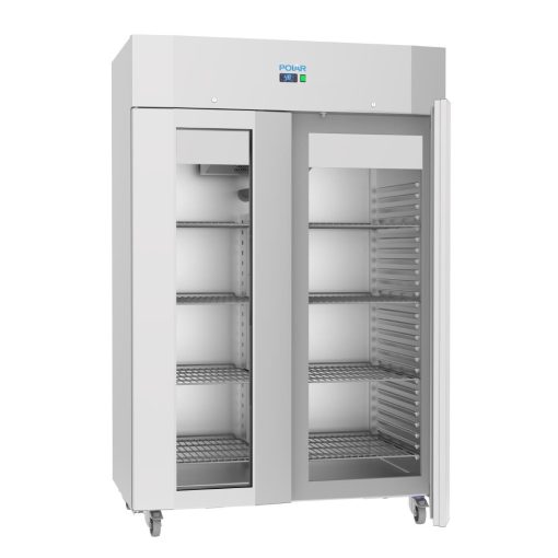 Polar U-Series Energy Efficient Range Double Door Upright Display Freezer (UA043)