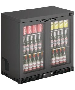 IMC Mistral M90 Double Door Bottle Cooler 214Ltr F77-250-B (FP726)