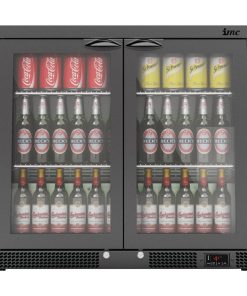 IMC Mistral M90 Double Door Bottle Cooler 214Ltr F77-250-B (FP726)