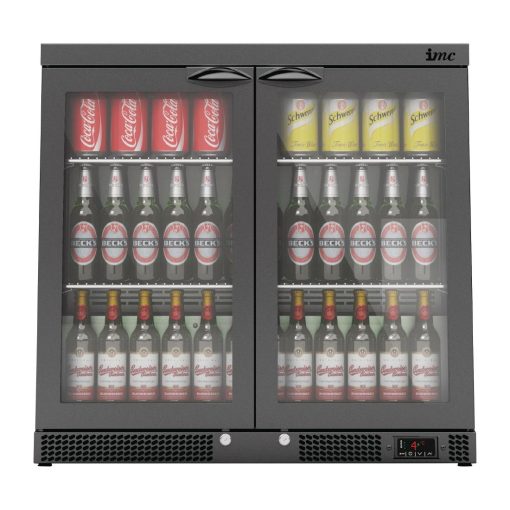 IMC Mistral M90 Double Door Bottle Cooler 214Ltr F77-250-B (FP726)