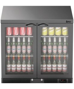 IMC Mistral M90 Double Door Bottle Cooler 214Ltr F77-250-B (FP726)