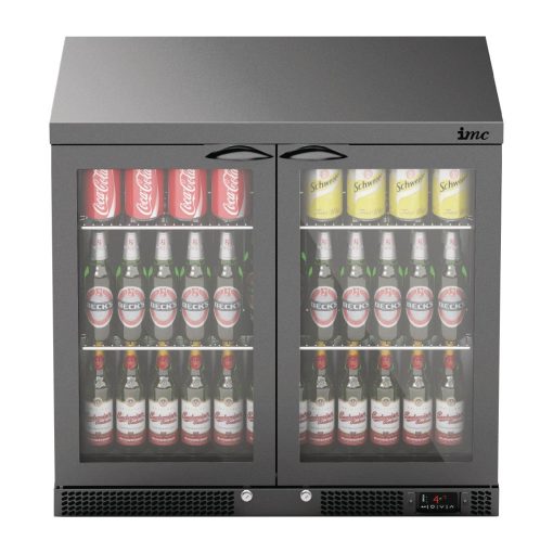 IMC Mistral M90 Double Door Bottle Cooler 214Ltr F77-250-B (FP726)