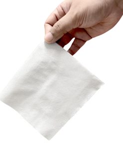 Nisbets Essentials 2ply 4-Fold White Lunch Napkins Pack of 50 (HS984)